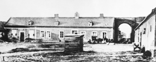 Near Pozières, Mouquet farm, before the war