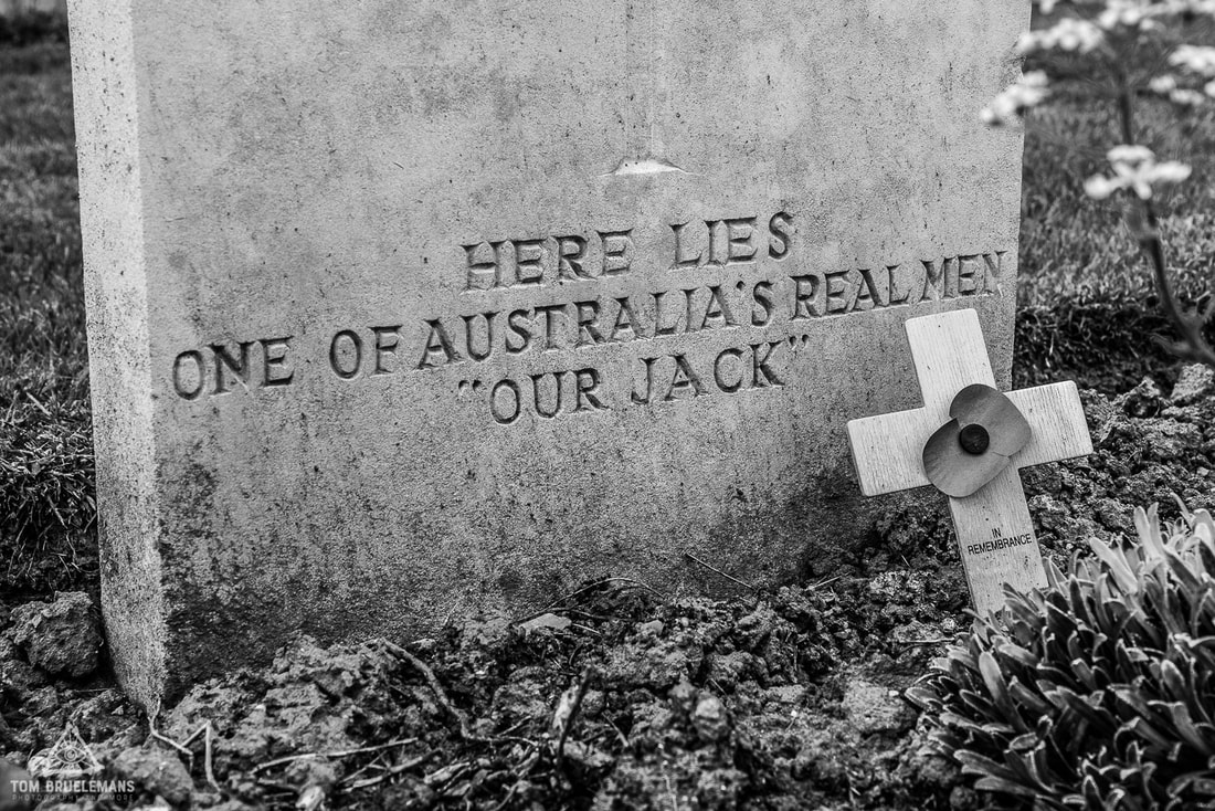 The grave of Private John Francis Nugent, 59th A.I.F. Killed in action on 25/3/17,  aged 20 