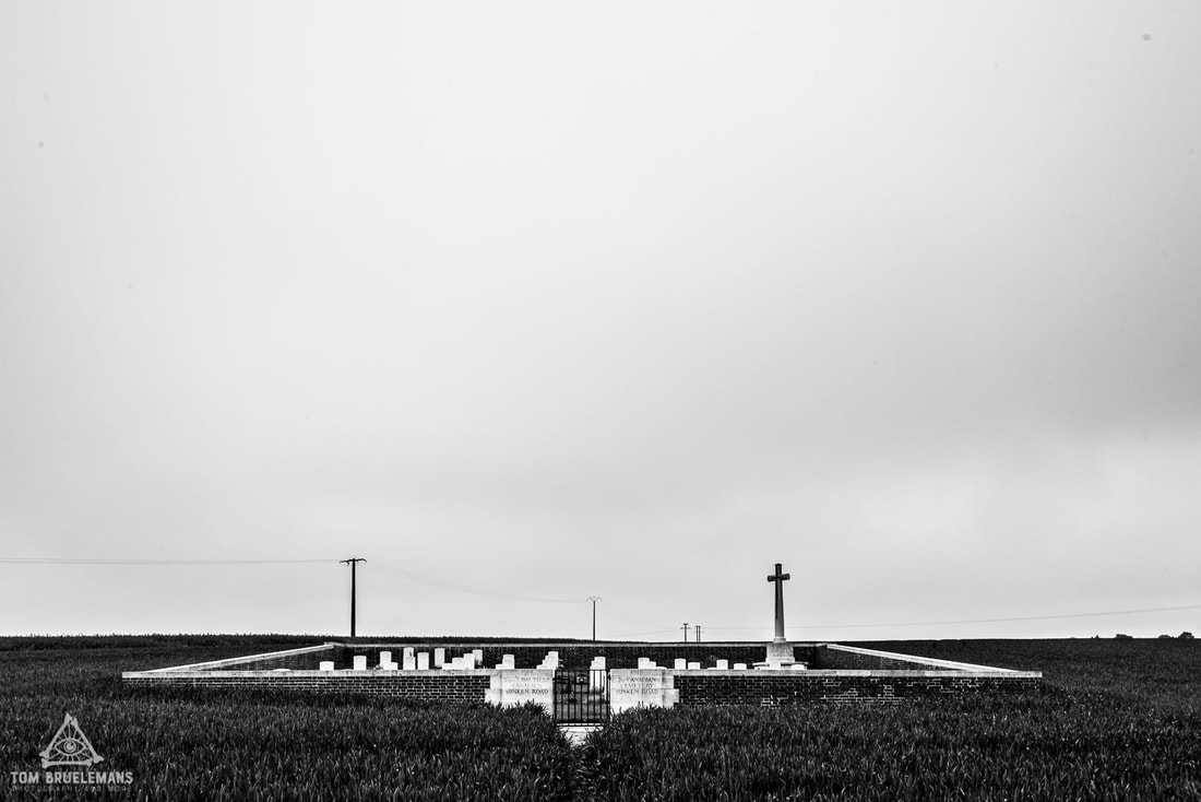 The 2nd Canadian Cemetery near Pozières