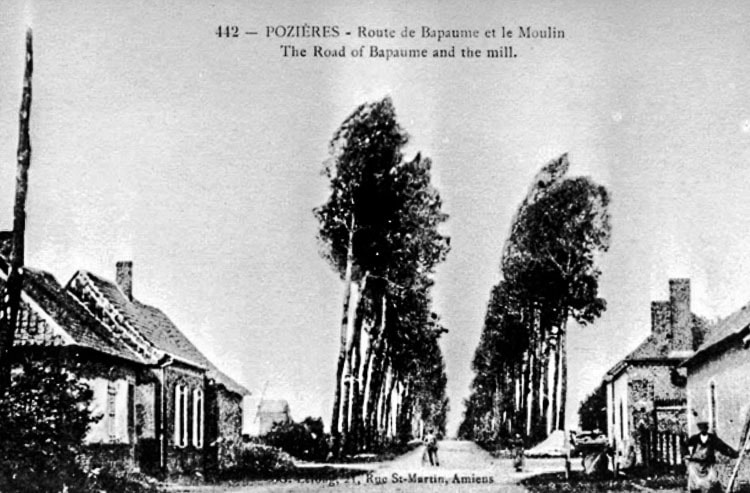 Pozières, the windmill before WWI