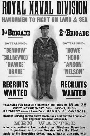 Royal Naval Division WWI Propaganda (1915)